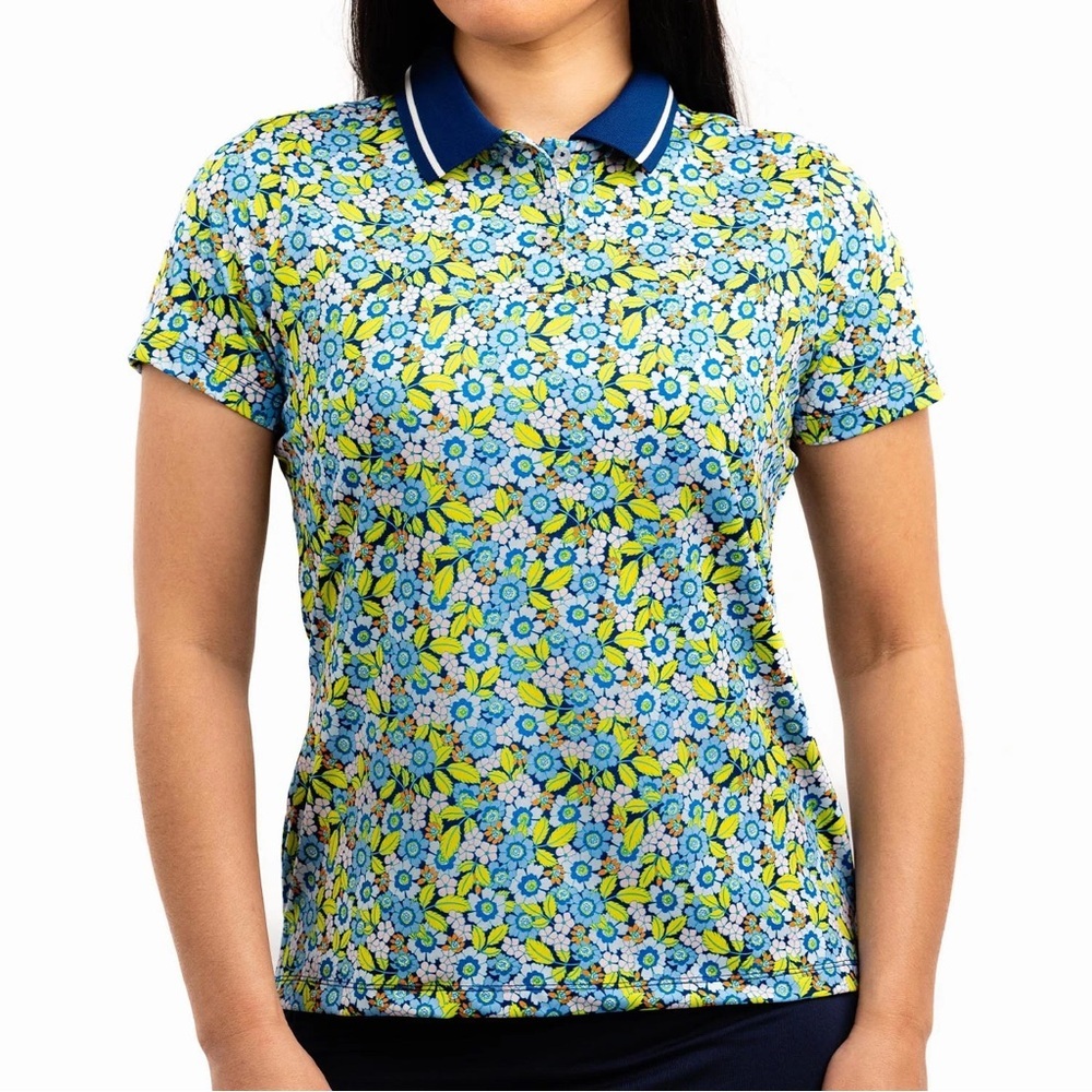 NWT Good Good Golf Women's Long Shot Polo Sz Large